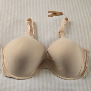 SKIMS Fits Everbody Scoop Plunge Bra Size:44H (44DDDDD) Sand
